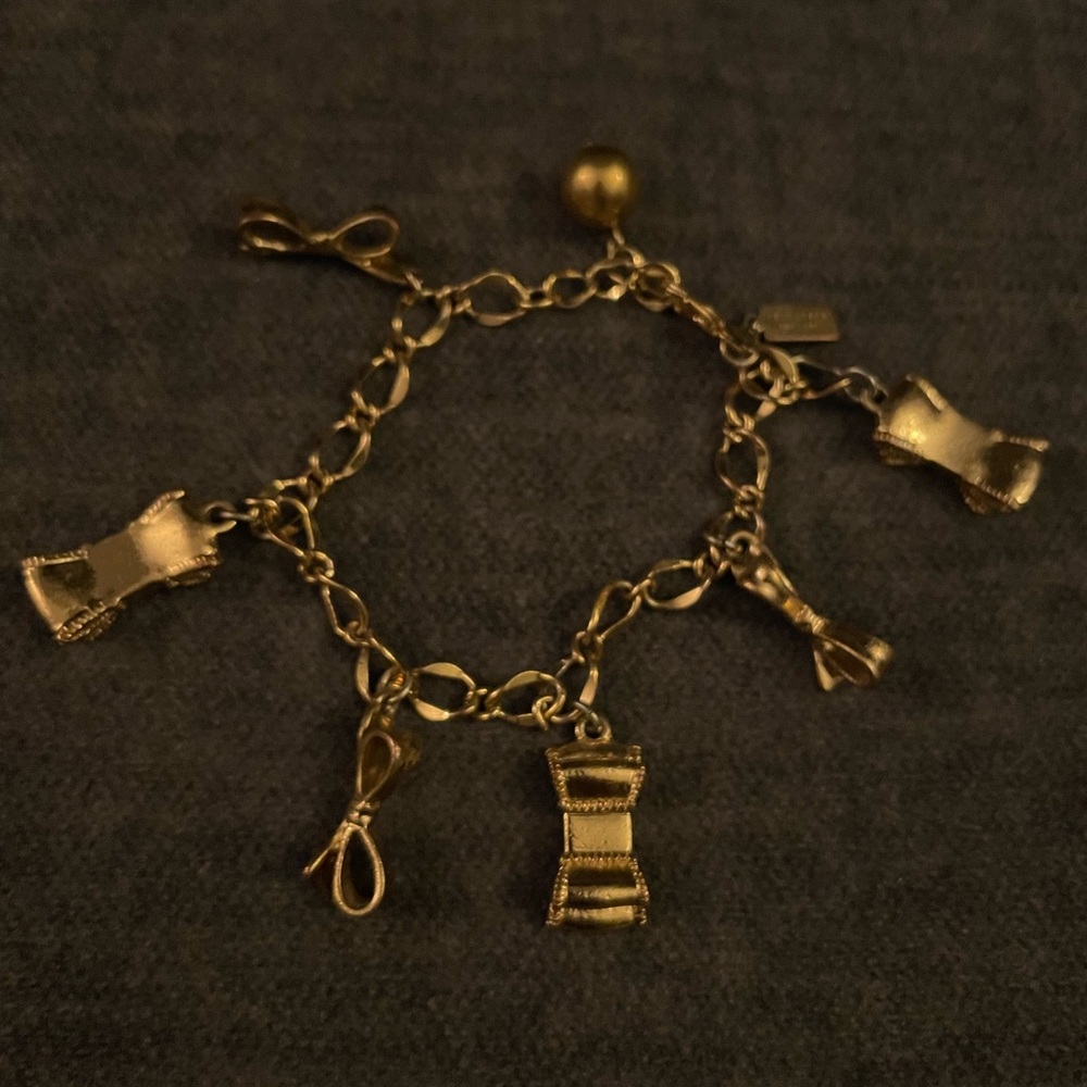 kate spade bows charm bracelet
